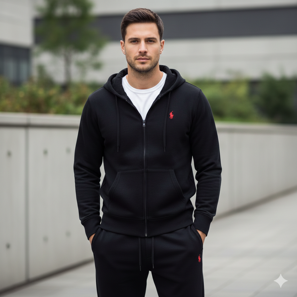 UrbanPony™ Set di Felpe con Zip – Felpa Sportiva Casual per Coppie