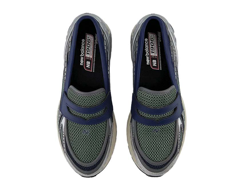 Scarpe da corsa in tonalità verde scuro 1906L