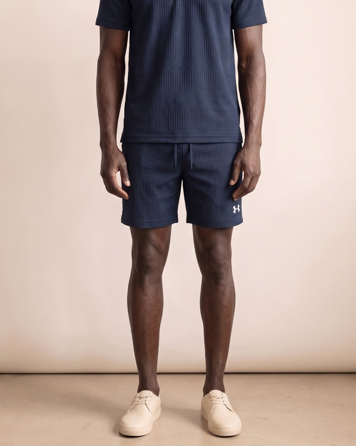 Il coordinato nel suo insieme di Completo Polo e Pantaloncini Traspirante