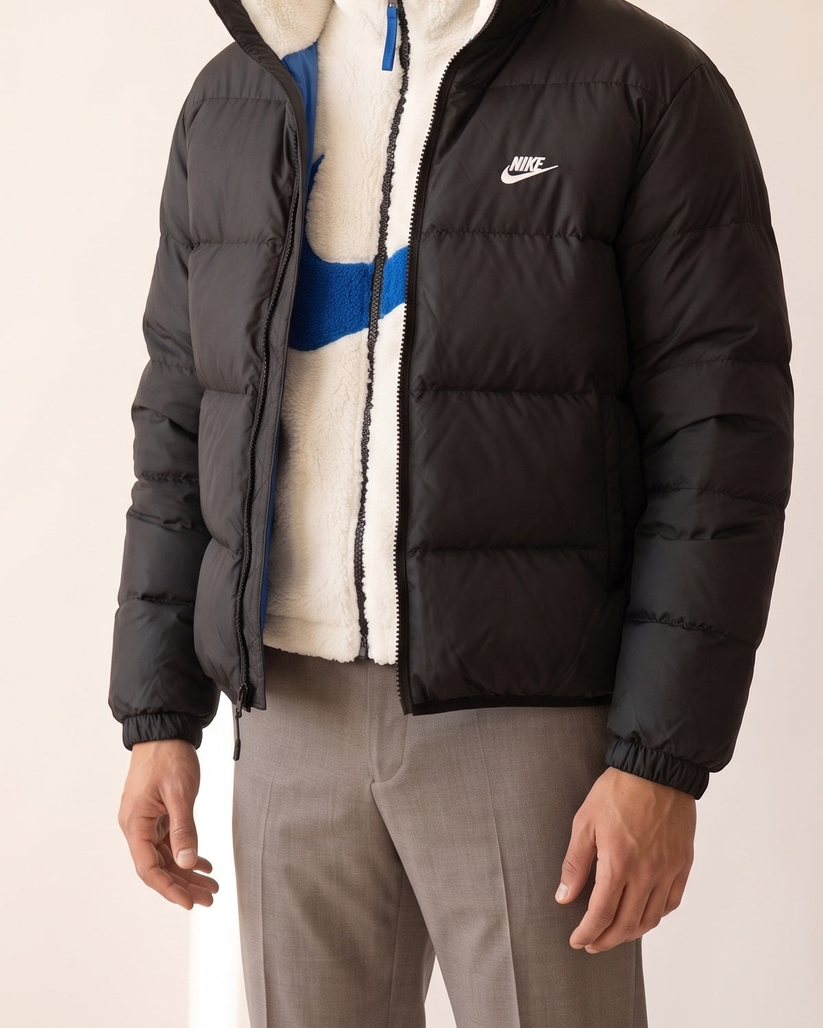 Linea e proporzioni di GIACCHE NIKE DOPPIA FACCIA