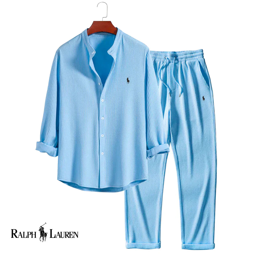 Set Polo Premium Due Pezzi - Blu