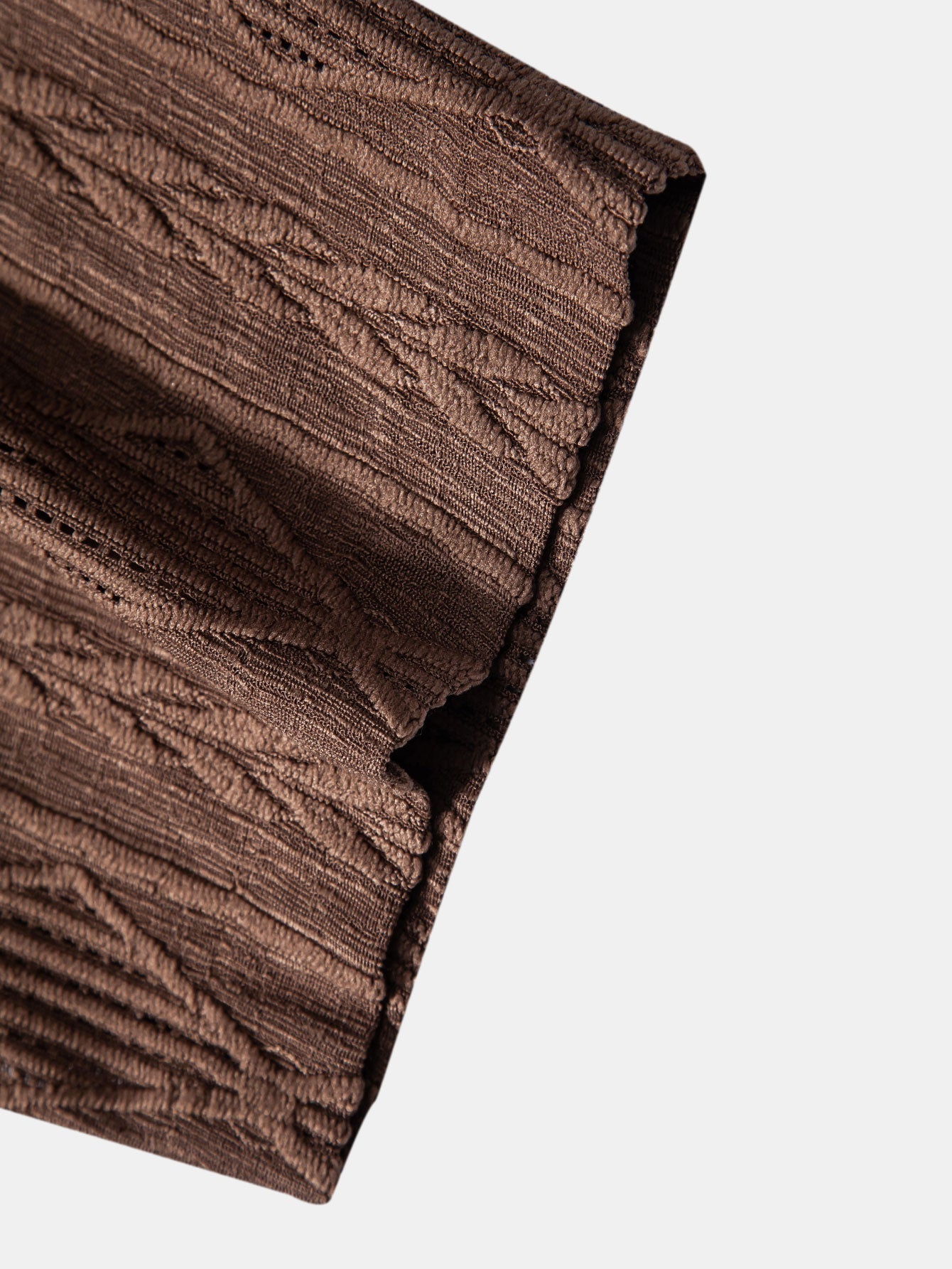 Camicia Geometrica Jacquard Cubana & Pantaloni in Lino a Gamba Dritta