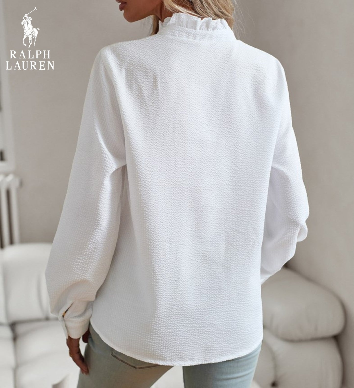 RL™ Camicia Casual Premium Donna con Volant