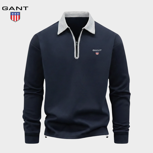 GANT™ Maglione in Maglia con Zip Premium