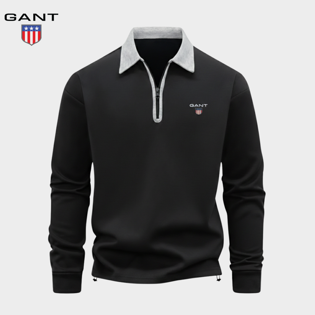 GANT™ Maglione in Maglia con Zip Premium
