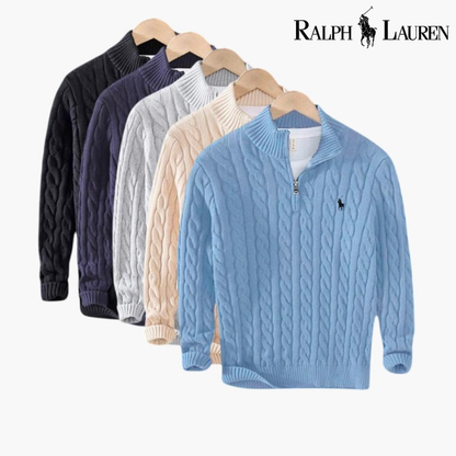 Maglione a Treccia Heritage – Fit Premium