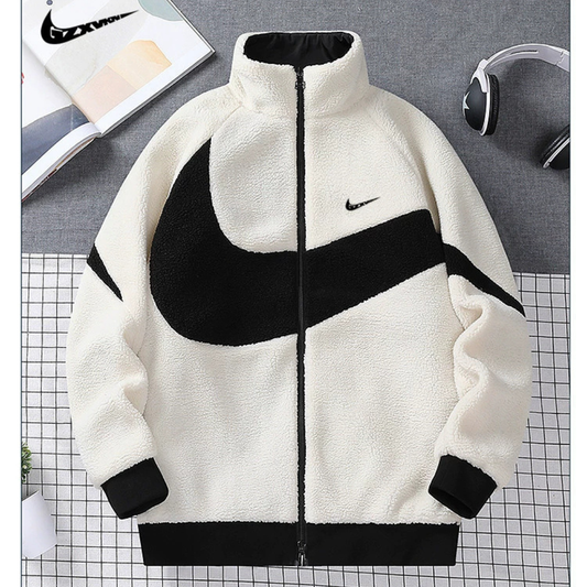 Cappotto Invernale Reversibile in Cotone con Lana di Pecora