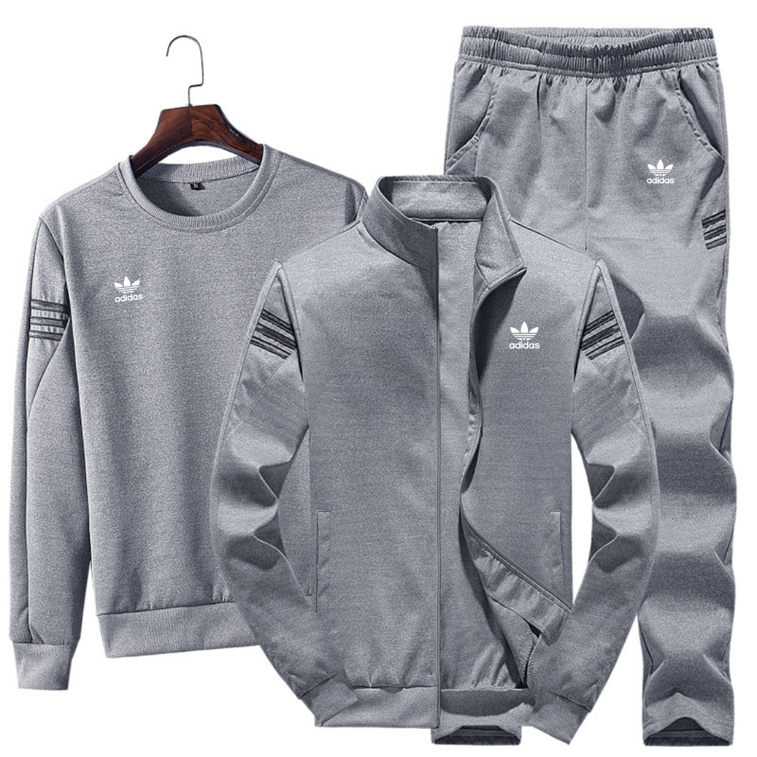 Completo Sportivo Casual da Uomo in 3 Pezzi