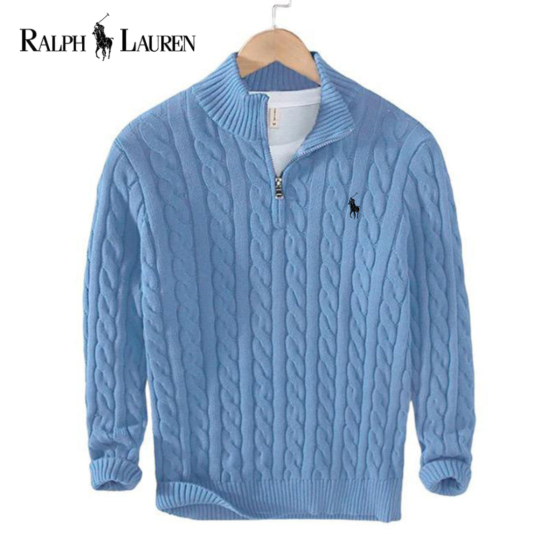 Maglione da Uomo in Maglia Cable-Knit Premium – Fit Moderno, Morbido e Versatile