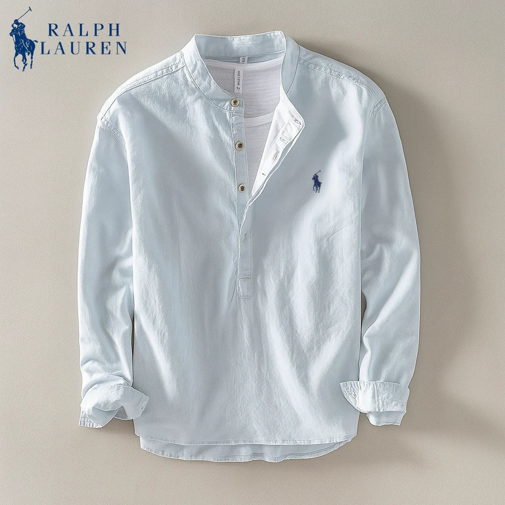 Camicia in Lino Mandarino