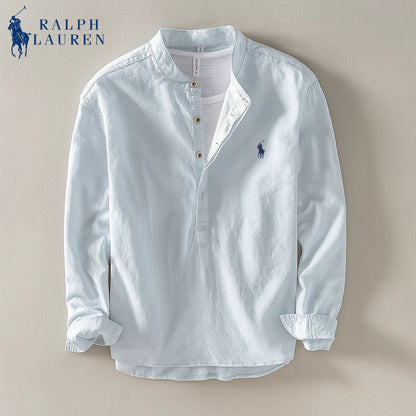 Camicia in Lino Mandarino