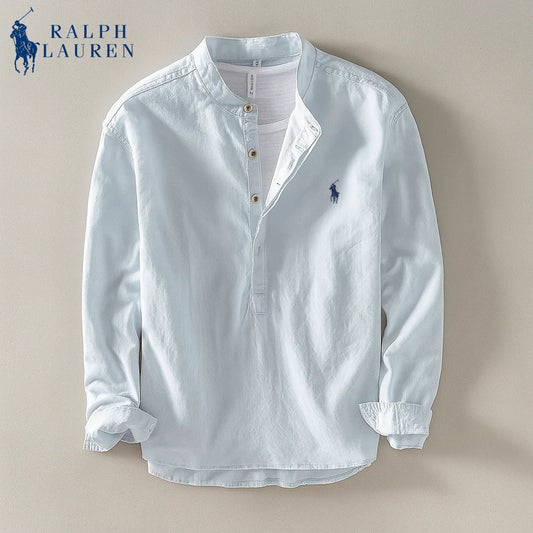 Camicia in Lino Mandarino