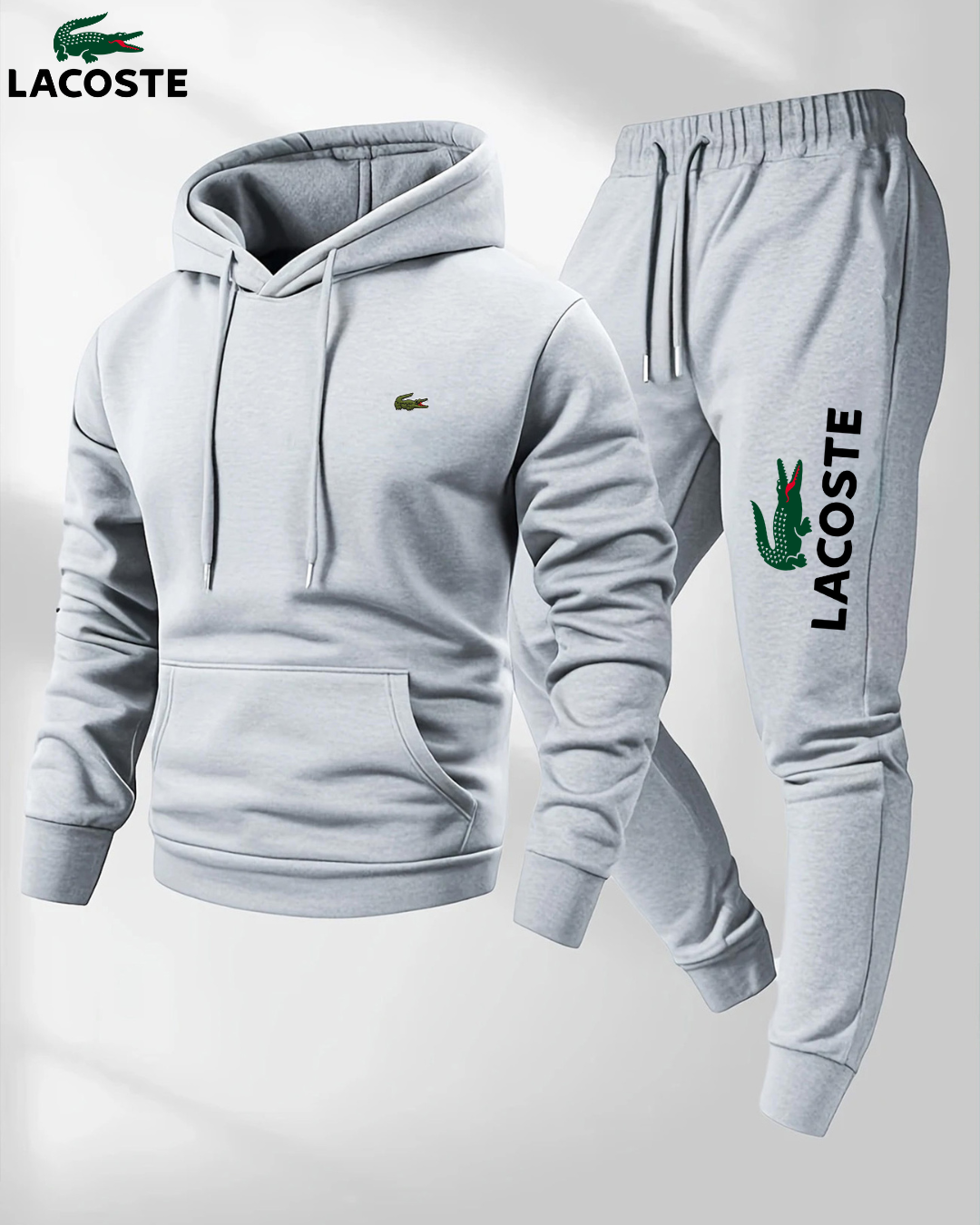 Set di Tuta con Felpa e Pantaloni Jogger da Uomo