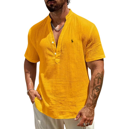 Camicia Casual Scollo a V