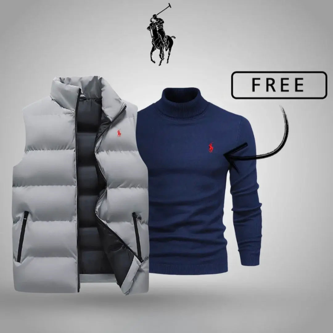 Stile & Comfort Premium – Ricevi il Tuo Gilet + Maglione GRATIS Oggi