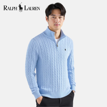 Maglione a Treccia Heritage – Fit Premium