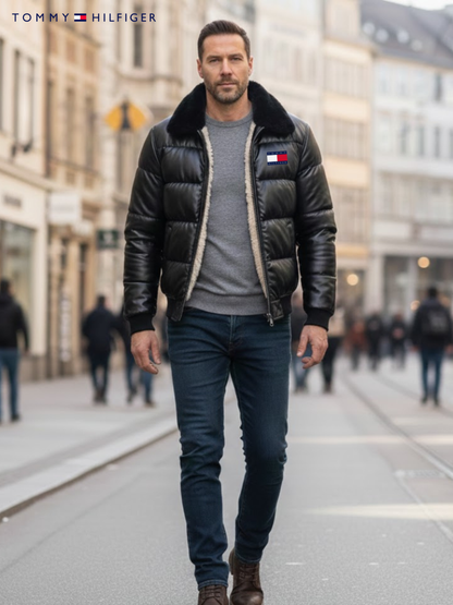 TH - Giacca Patrick con fodera in pile caldo 🔥 Stile moderno