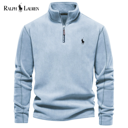 Felpa con Mezzo Zip – Manica Lunga in Fleece