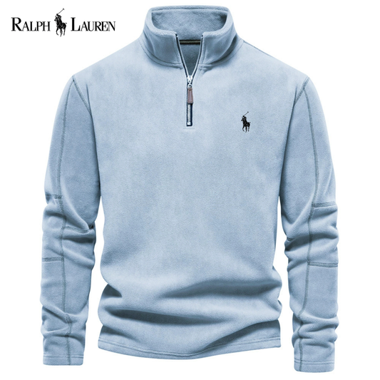 Felpa con Mezzo Zip – Manica Lunga in Fleece