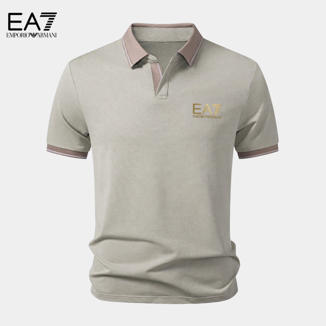Polo Contrast Premium - Beige