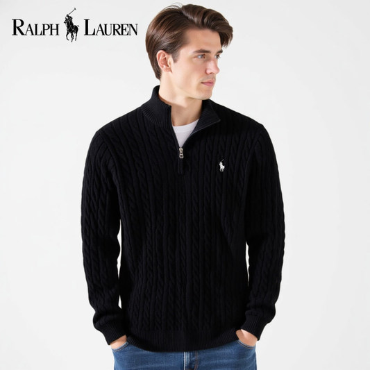 Maglione a Treccia Heritage – Fit Premium