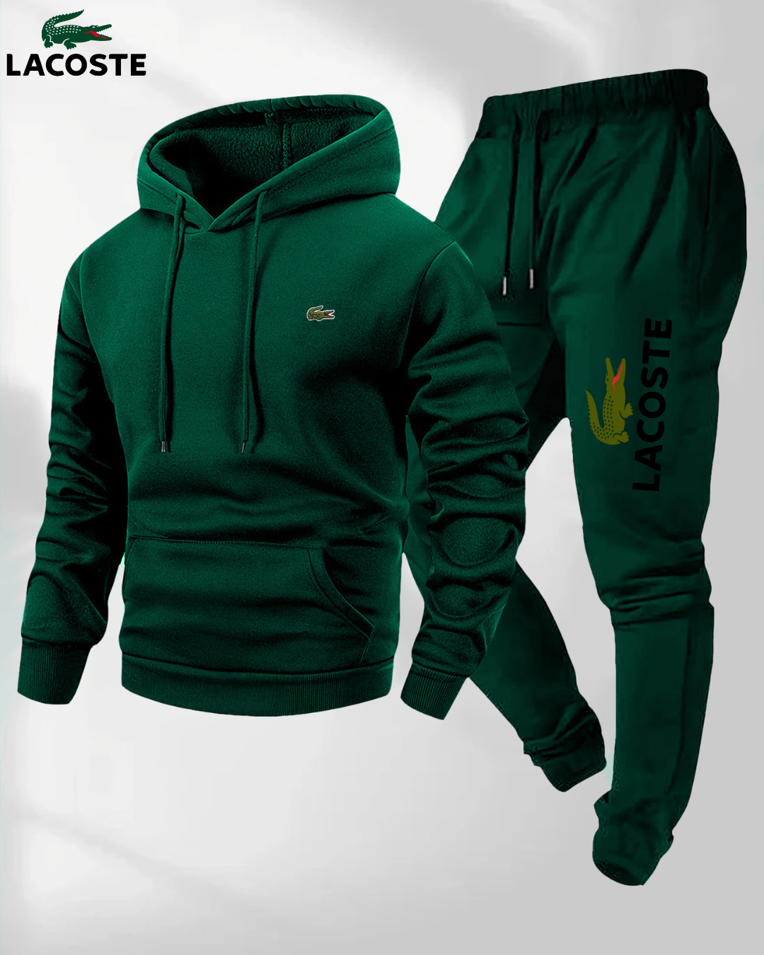 Set di Tuta con Felpa e Pantaloni Jogger da Uomo