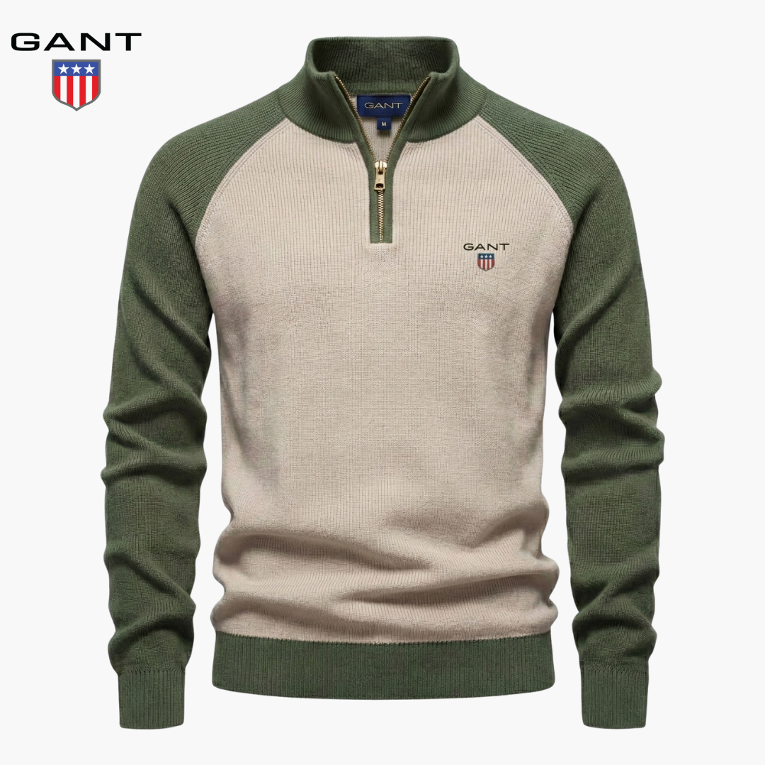 GT™ Maglione a maglia con mezza zip