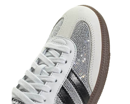 Scarpe da ginnastica classiche da donna in bianco cristallo