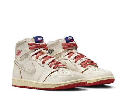 Scarpa alta da basket in pelle con design esclusivo per donna