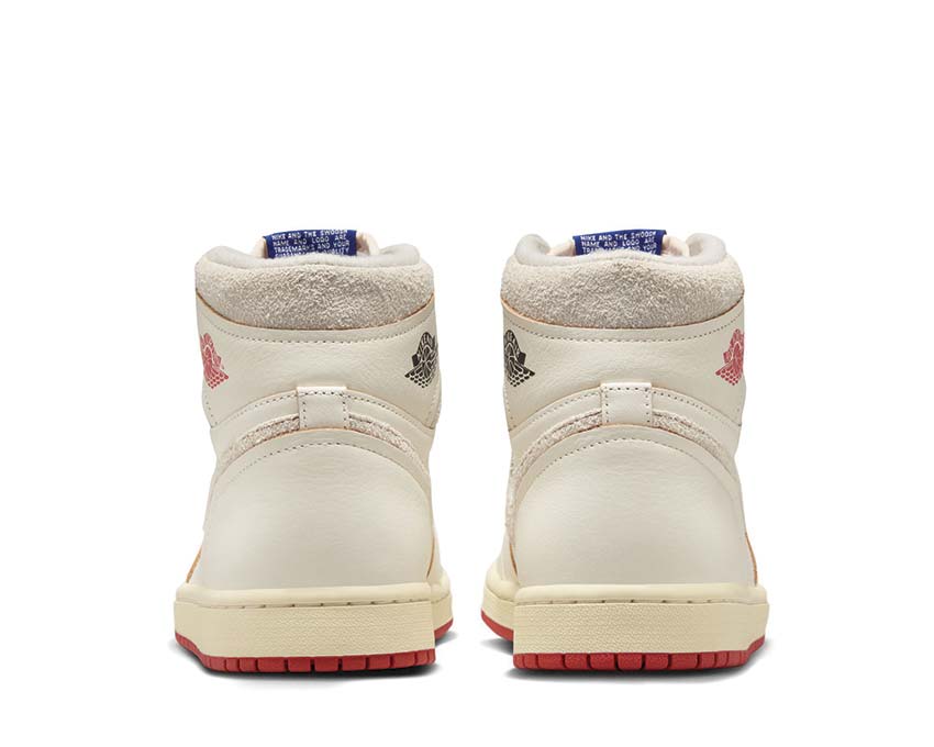 Scarpa alta da basket in pelle con design esclusivo per donna