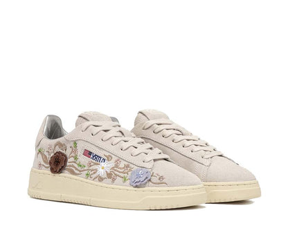 Scarpe da ginnastica basse da donna con motivo floreale