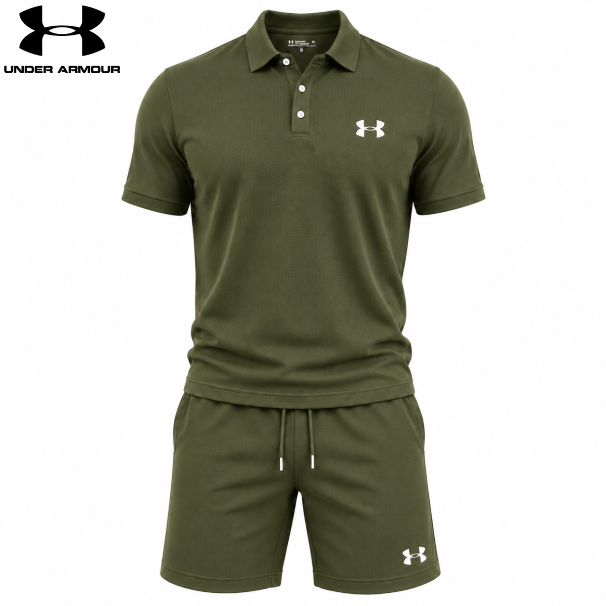 Completo Polo e Pantaloncini Performance Estivo - Verde