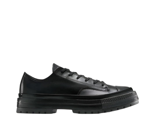 Scarpa Bassa in Tela Nera con Suola in Gomma