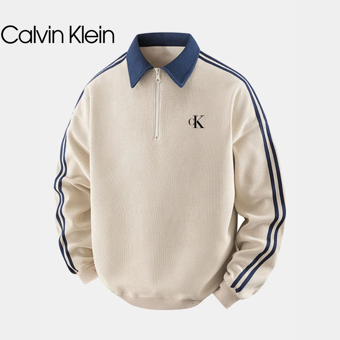 CK™ Maglione a contrasto con zip