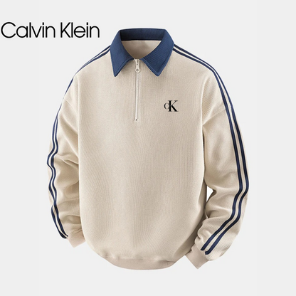 CK™ Maglione a contrasto con zip