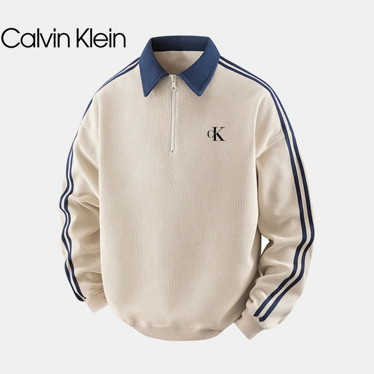 CK™ Maglione a contrasto con zip