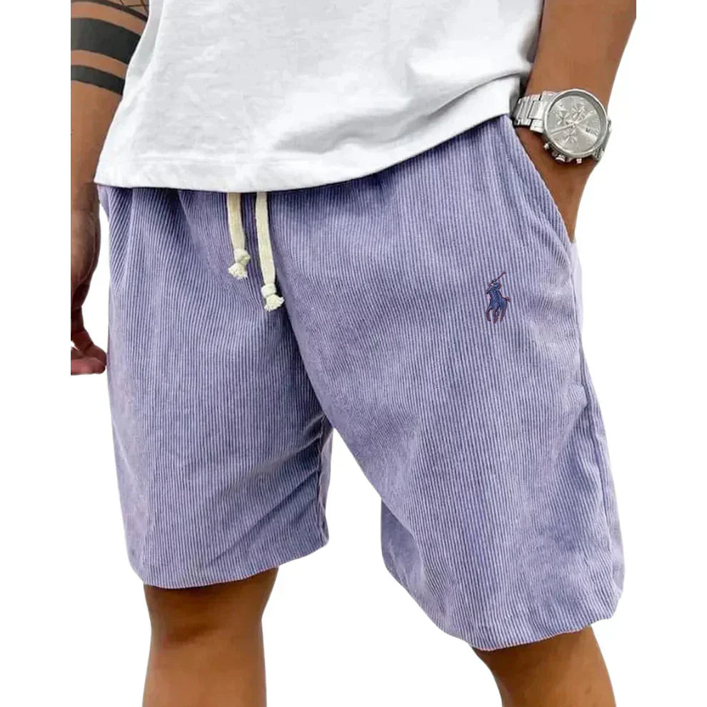 Shorts Casual Comfort Uomo - Viola