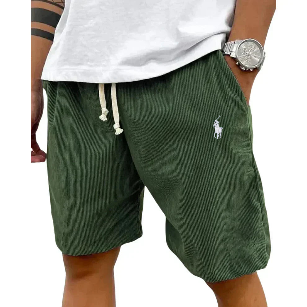 Shorts Casual Comfort Uomo - Verde scuro