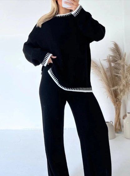 Set in Maglia a Due Pezzi