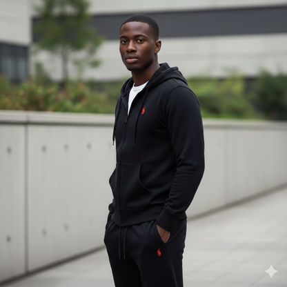 UrbanPony™ Set di Felpe con Zip – Felpa Sportiva Casual per Coppie