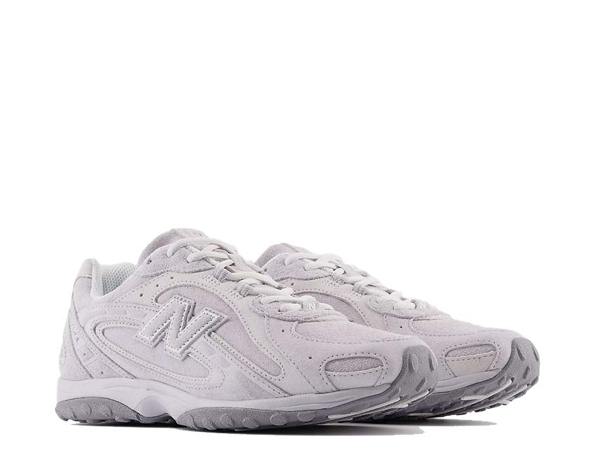 Scarpe da ginnastica in tessuto grigio perla