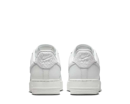 Scarpe da ginnastica basse da donna in pelle bianca