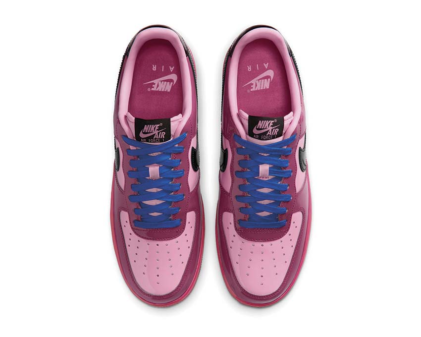 Scarpe da ginnastica basse in pelle color rosa pastello