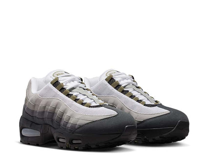 Scarpe da ginnastica donna in stile retrò con ammortizzazione ad aria, colore verde oliva.