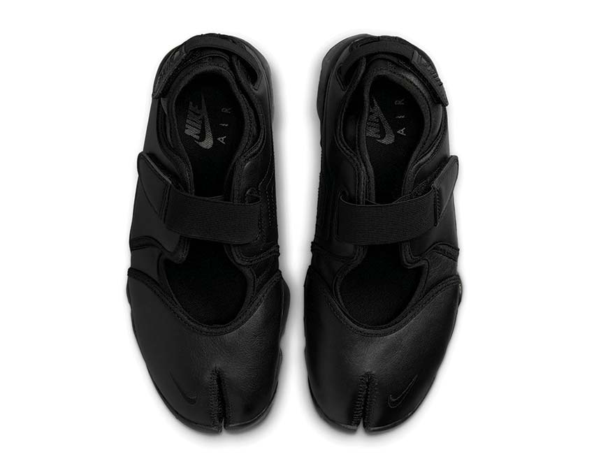 Scarpa sportiva da donna con design aperto e colore nero