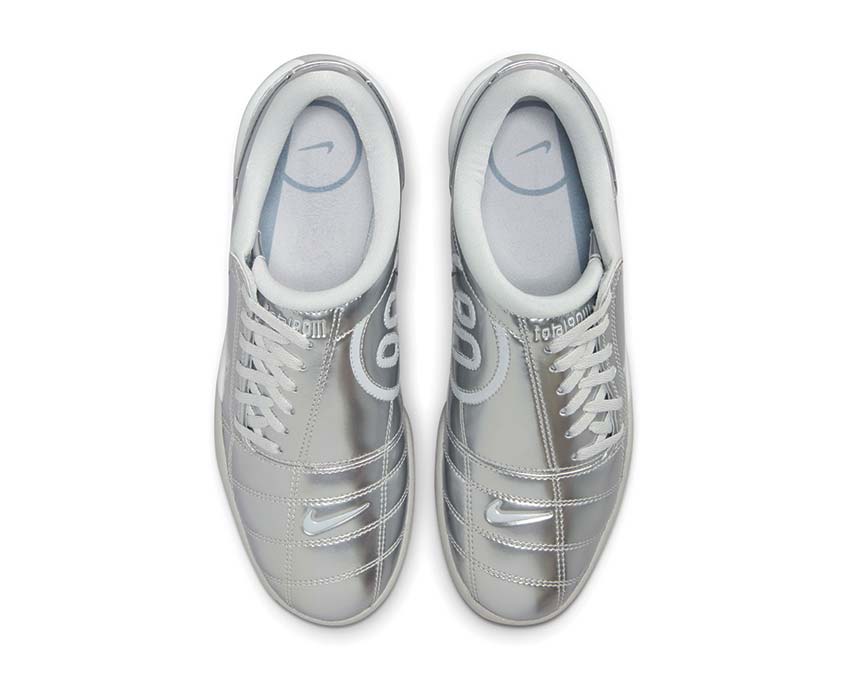 Scarpe da calcio in platino metallico per donna Total 90