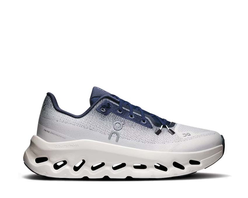 Sneaker running grigio-blu con suola ammortizzata
