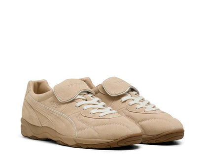 Scarpa da Calcio Indoor in Pelle Beige