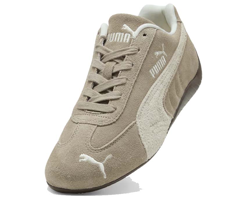 Scarpe da ginnastica basse da donna in colore beige
