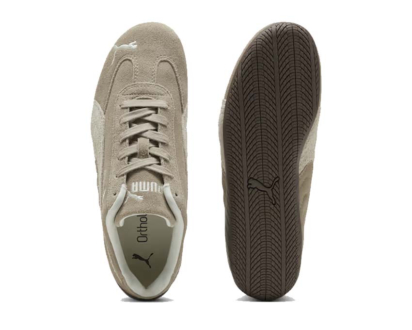 Scarpe da ginnastica basse da donna in colore beige